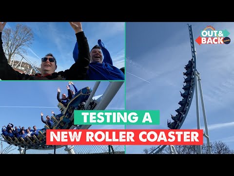 Testing Luna - Liseberg's New Roller Coaster - Ridercam Reverse POV & Off-Ride Footage