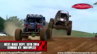 preview picture of video 'Bill Baird Motorsports - 4400 Class Unlimited Off-Road truck at Dirt Riot race Sturgis Kentucky'