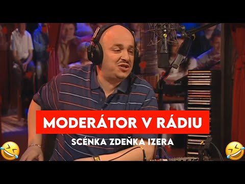 Zdeněk Izer - Moderátor v rádiu 🤣 FULL HD Scénka