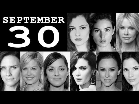 September 30  Famous Women BirthDays People Celebrities