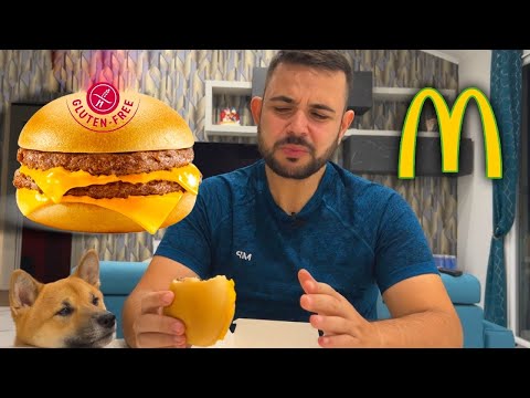 @xMurryPwNz you are crazy... the WORST "Gluten Free" McDonald's SANDWICH EVER 🍔