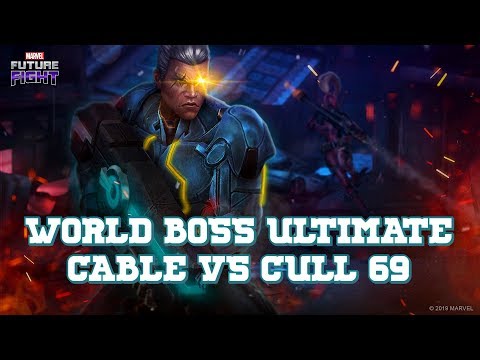 [WBU] CABLE vs CULL OBSIDIAN STAGE 69 | MARVEL FUTURE FIGHT