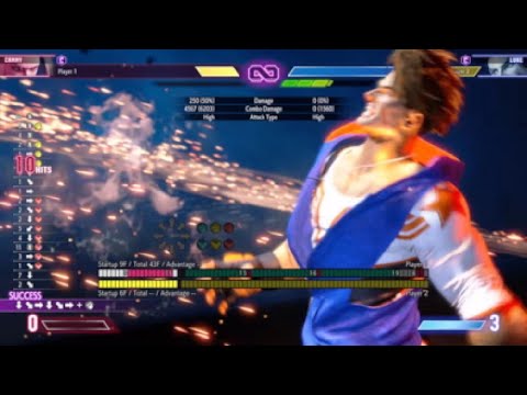 Finally Did Cammy's 6317 Max Damage Combo