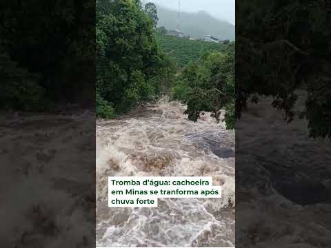 CABEÇA D'ÁGUA transforma cachoeira em MG