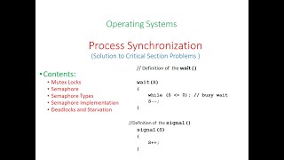 Download the video "What is a Semaphore | Types | Implementation | Mutex Locks | Operating Systems"