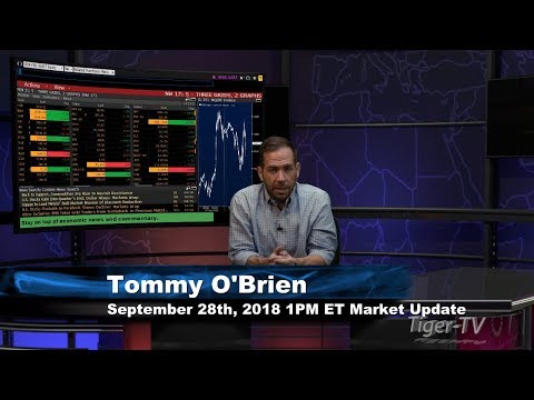 September 28th 1PM ET Market Update with Tommy O'Brien on TFNN