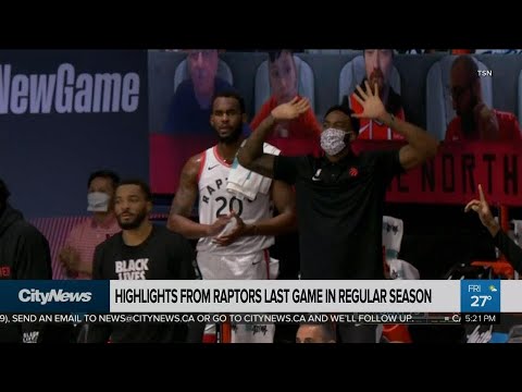 Raptors make history with regular season finish