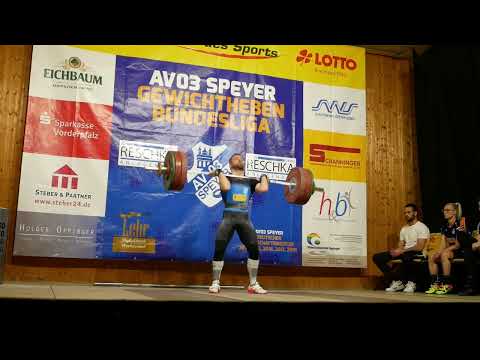 Simon Brandhuber Stoßen V3  153 Kg  AV Speyer vs KSV Durlach