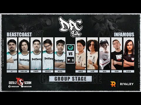 beastcoast vs Infamous - DPC SA 2021/22 Tour 2: Division I - Group Stage - B03