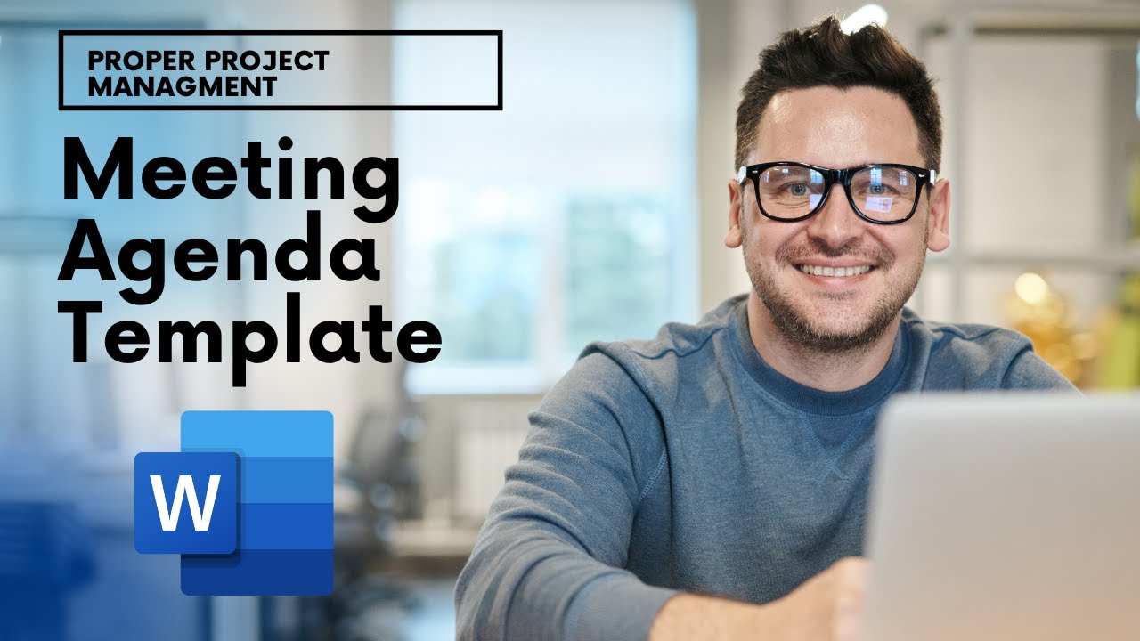 How To Create A Meeting Agenda Template In Word