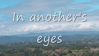 In another&#39;s eyes with lyrics,Garth brook and Trisha Yearwood