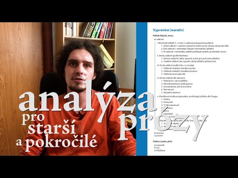 EP208 analýza prózy pro starší a pokročilé