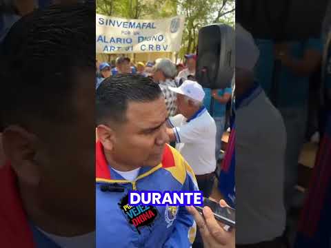 Starling Bracho, secretario general del sindicato eléctrico del estado Falcón,