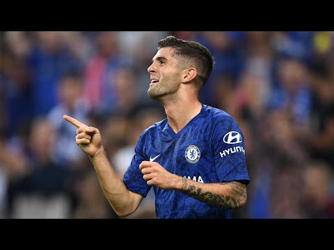 Christian Pulisic Braces, Second Goals for Chelsea! FULL HD 1080p (31/7/19)