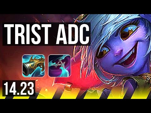 TRISTANA & Soraka vs JHIN & Thresh (ADC) | 500+ games | NA Master | 14.23