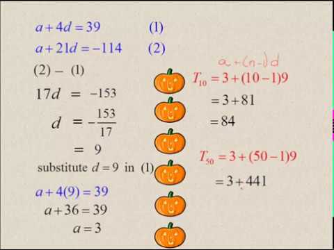 TOPIC 1 LESSON 7 ARITHMETIC PROGRESSIONS PART 1
