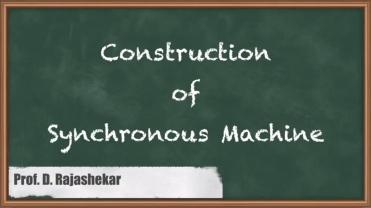 Mastering Synchronous Machine Construction For GATE Electrical Machines