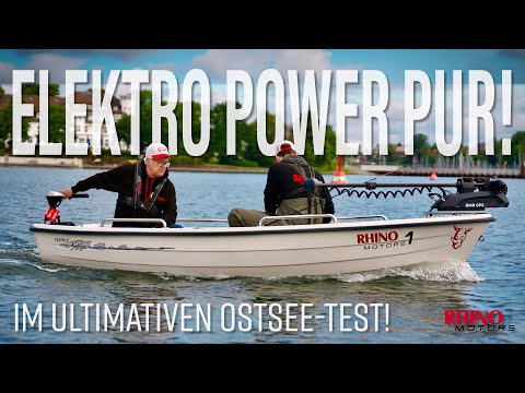 Elektro Power pur: Rhino 12v Außenborder im ultimativen Ostsee-Test!
