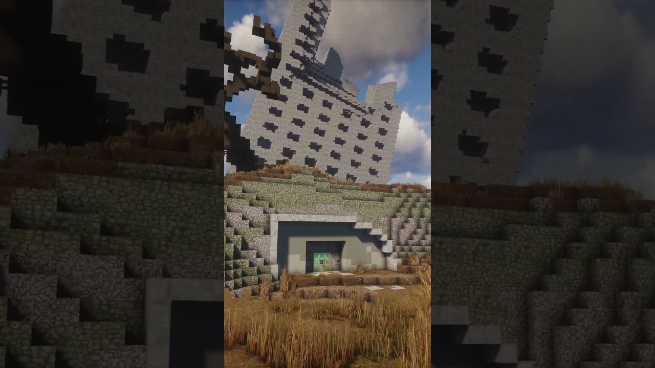 Fallout Shelter in Minecraft - Apocalyptic Bunker Building