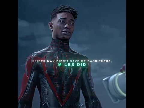 Miles Morales Proved Why He’s Him.⚡| [4K60] #shorts #marvel