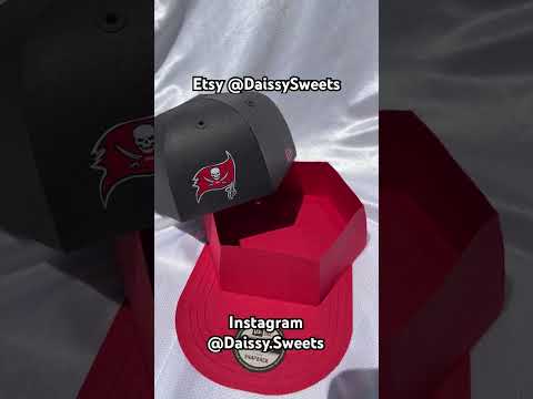 Hat box #buccaneers #footballhatbox #hatbox #buccs #buccaneershat #buccaneersfootball