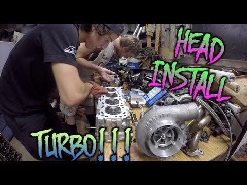 TURBO 240SX BUILD | HEAD, HEADGASKET, AND COPPER SPRAY?