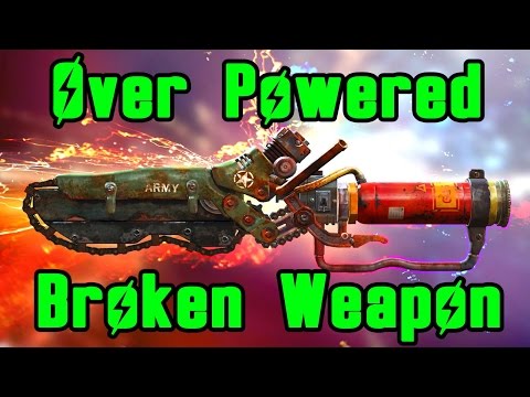 Fallout 4 Far Harbor: The Best Close Combat Weapon in the game? (Broken Unique Legendary Weapon)