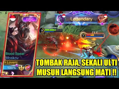 TOMBAK DARI BINJAI, RAHASIA ULTI MOSKOV JADI SAKIT !! BY TOP GLOBAL MOSKOV LOVER - MOBILE LEGENDS