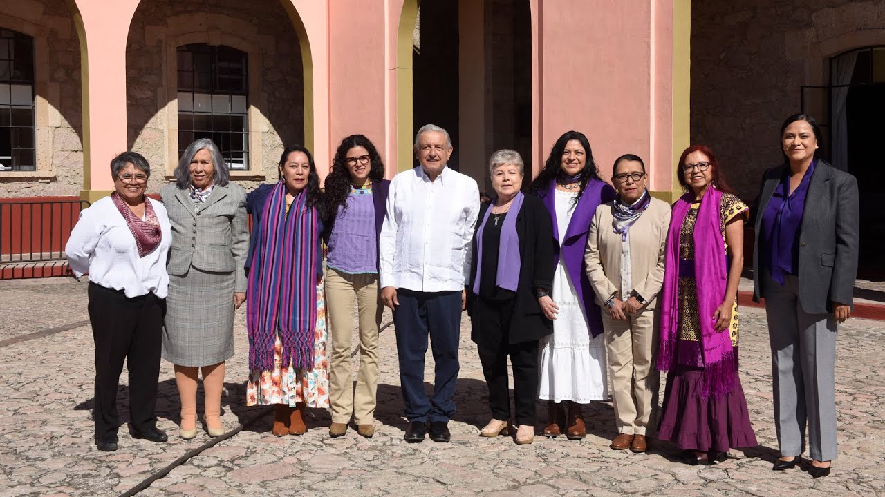 Mañanera de AMLO del 8 de marzo de 2024