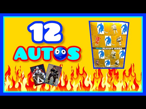 12 AUTOS! 1998-99 Be A Player Signature Playoff Series Hockey Hobby Box Break (2025)