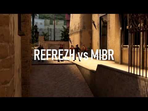 CS:GO - refrezh vs MIBR (BLAST Pro Series Lisbon 2018)