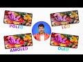 OLED📱 vs AMOLED vs POLED vs LCD ? Which is BEST ? | Tamil Tech