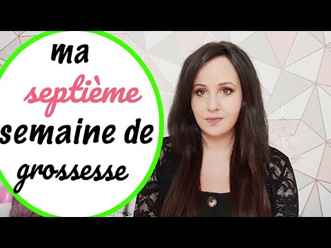 🍼 7ème semaine de grossesse SEMAINE 7 ma grossesse semaine par semaine