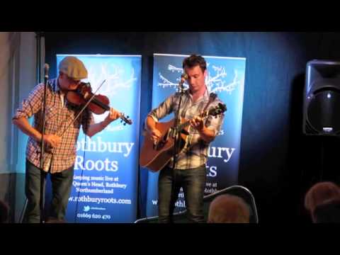 Tom McConville with David Newey at Rothbury Roots