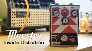 Video thumbnail for Maestro Invader Distortion by Pedal of the Day