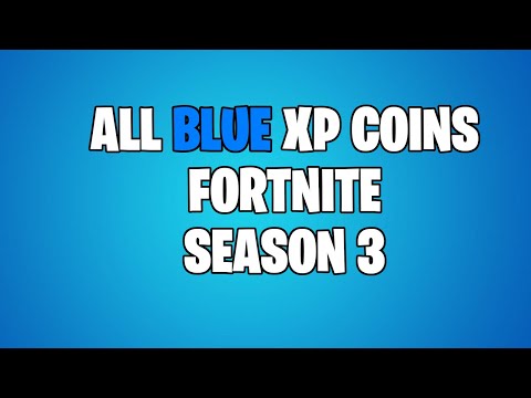 BLUE XP COINS WEEK 6 ALL LOCATIONS - FORTNITE CHAPTER 2 SEASON 3 (GUIDE)