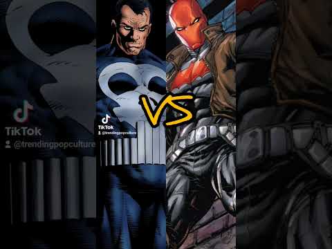 The Punisher vs The Red Hood. Who wins? #comics #comicbooks #punisher #redhood #marvel #dc #mcu #dcu