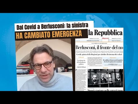 Zuppa di Porro 16 gen 2022 - Dal Covid a Berlusconi: la sinistra ha cambiato emergenza