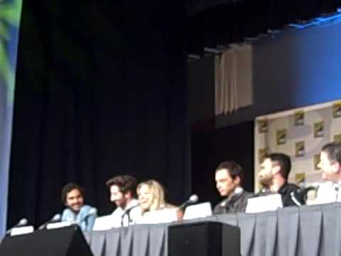 Comic Con 2009 The Big Bang Theory  Part 1