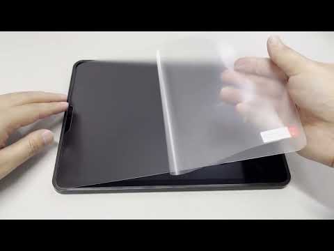 Installation Guide of Mothca Matte Screen Protector for iPad Series with Alignment Frame