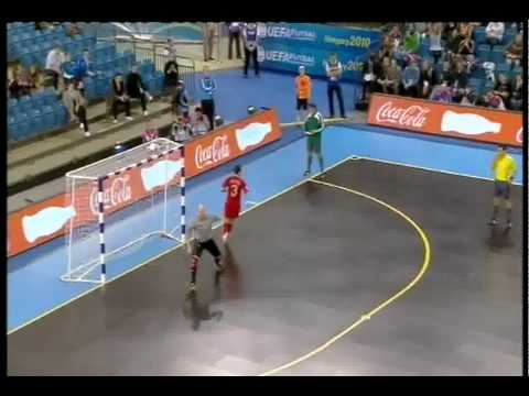 Gol de Leitão contra o  Azerbaijão - Semi-Final Europeu da Hungria 2010