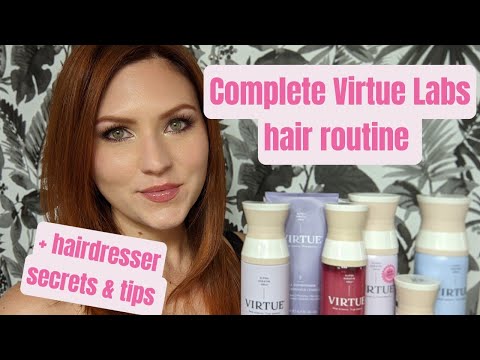 Full hair routine ft. Virtue Labs | how to properly...