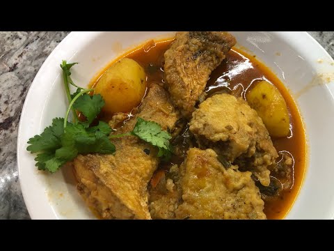 How to make stew fish Guyanese style🇬🇾