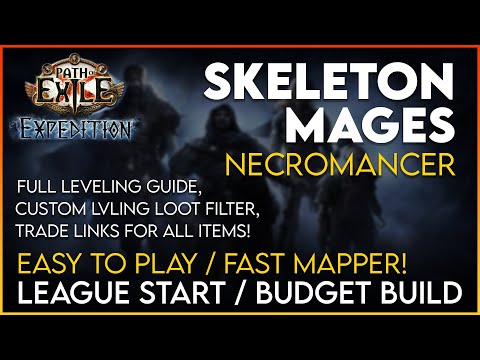 Skeleton Mages League Starter Guide for 3.15 - Full Leveling Guide, Custom Loot Filter, Trade Links!