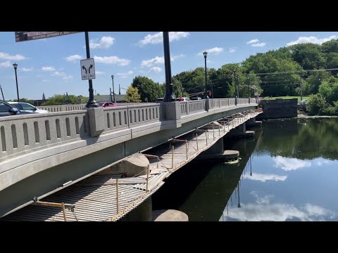 NJ Paterson Great Falls Gateway Spruce Street Bridge