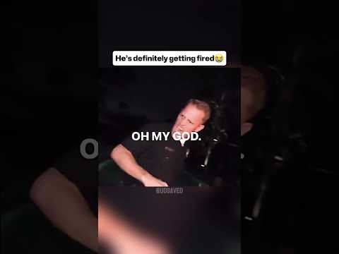 He got a little too excited with the taser😂