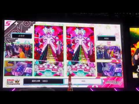 9th KAC SOUND VOLTEX Finalist Final Round RoughSketch - 666 (MXM 20) + Reaction