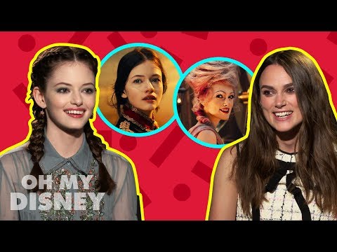 Keira Knightley and Mackenzie Foy on Filming The Nutcracker and the Four Realms | Oh My Disney