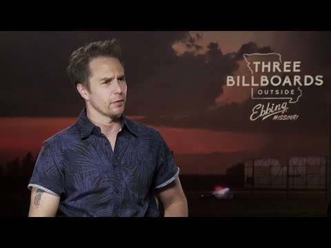 Sam Rockwell needs to mark his territory on set