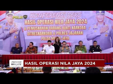 PRESISI UPDATE : HASIL OPERASI NILA JAYA 2024 POLDA METRO JAYA 08/08/2024